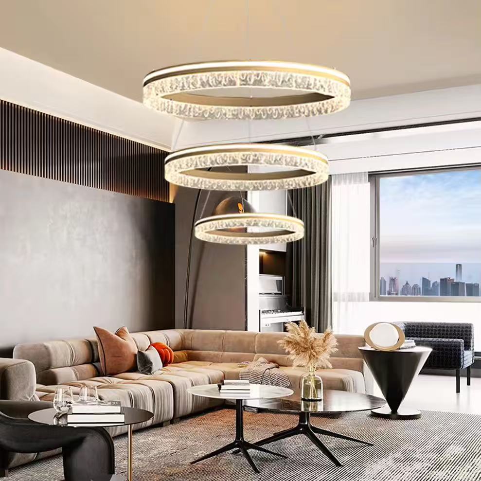 Interior Design Remote - American style Design LED Crystal Chandelier