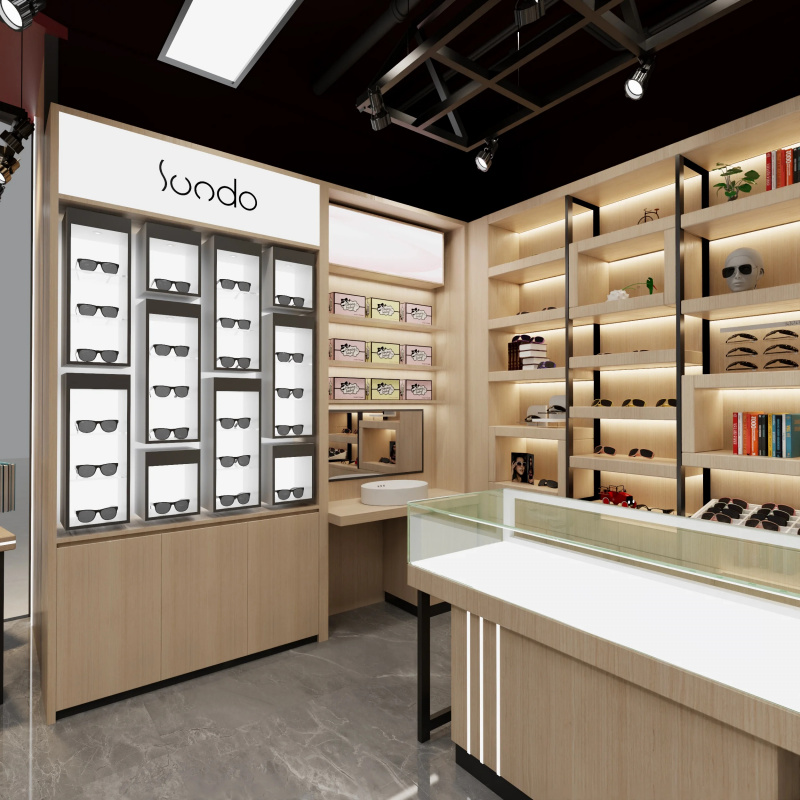 Interior Designer - custom.Optical Shop Interior Design Glasses Display