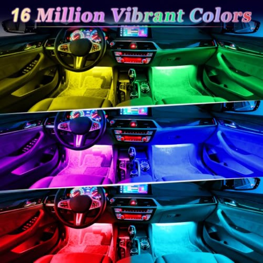 Smart Car Interior LED Lights  - Interior Design Remote review and price