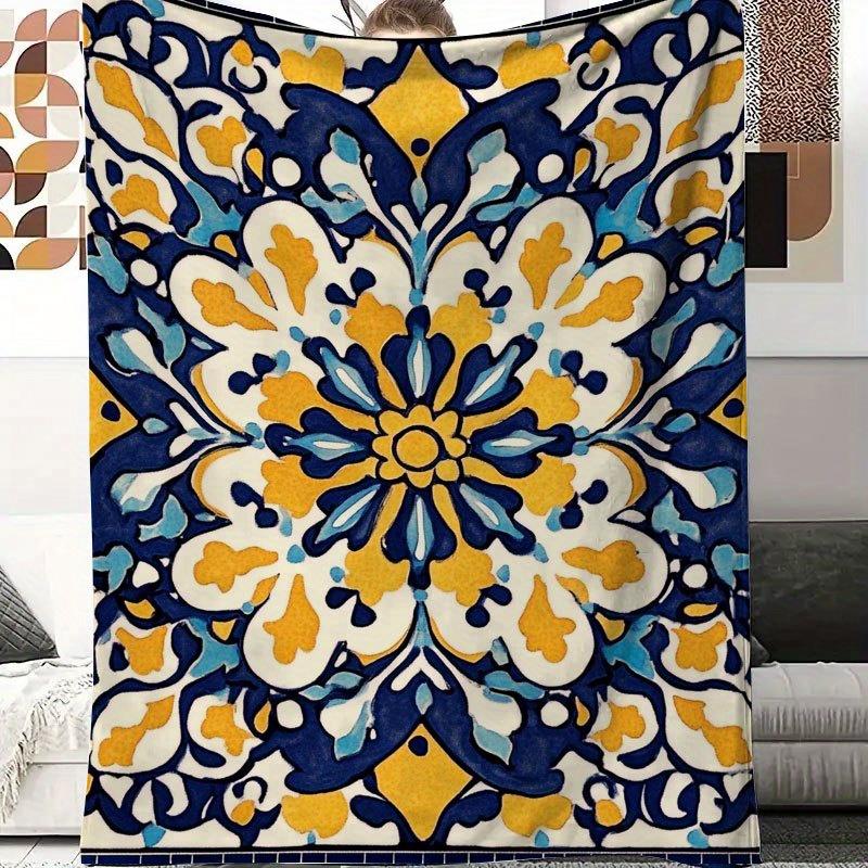 Mediterranean Tile Art Print F - Interior Design Warm review and price