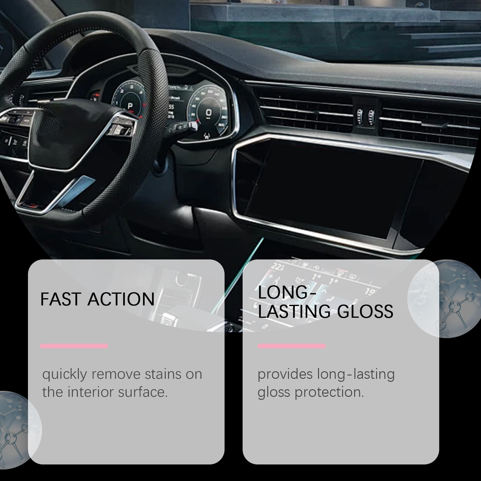 100ml Auto Interior Polish Car - Interior Design Tools review and price