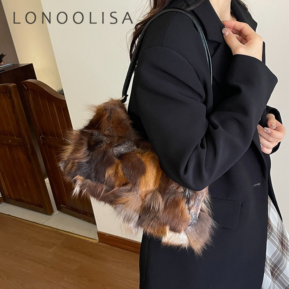 Luxury Winter Warm Fox Fur Sho - Interior Design Warm review and price