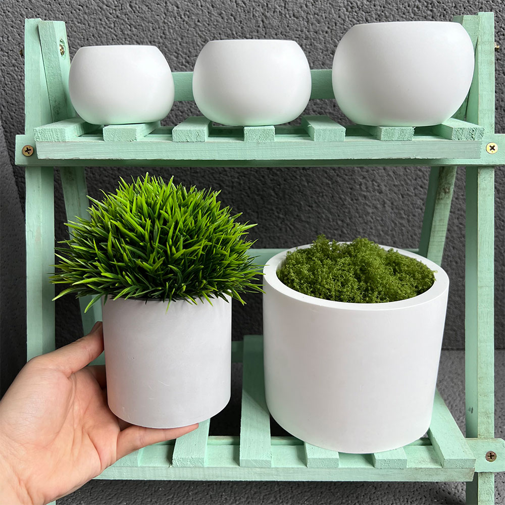 Cement Plant Pot Concrete Mold - Terrazzo Pot Cement review and price