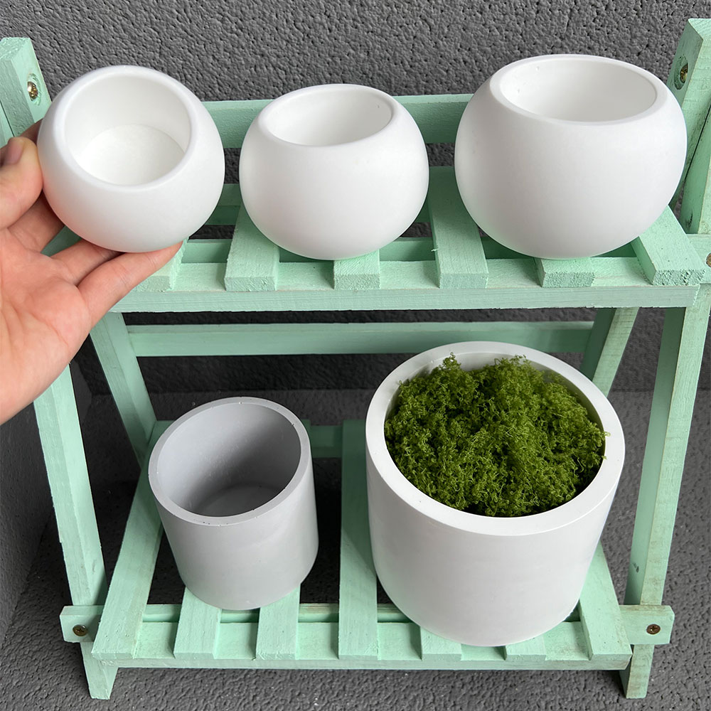 Cement Plant Pot Concrete Mold - Terrazzo Pot Cement review and price