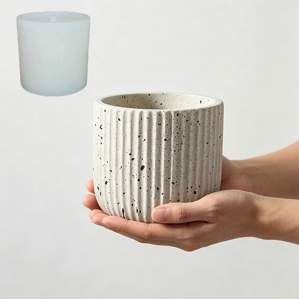 Minimalist Stripe Terrazzo Con - Terrazzo Pot Cement review and price
