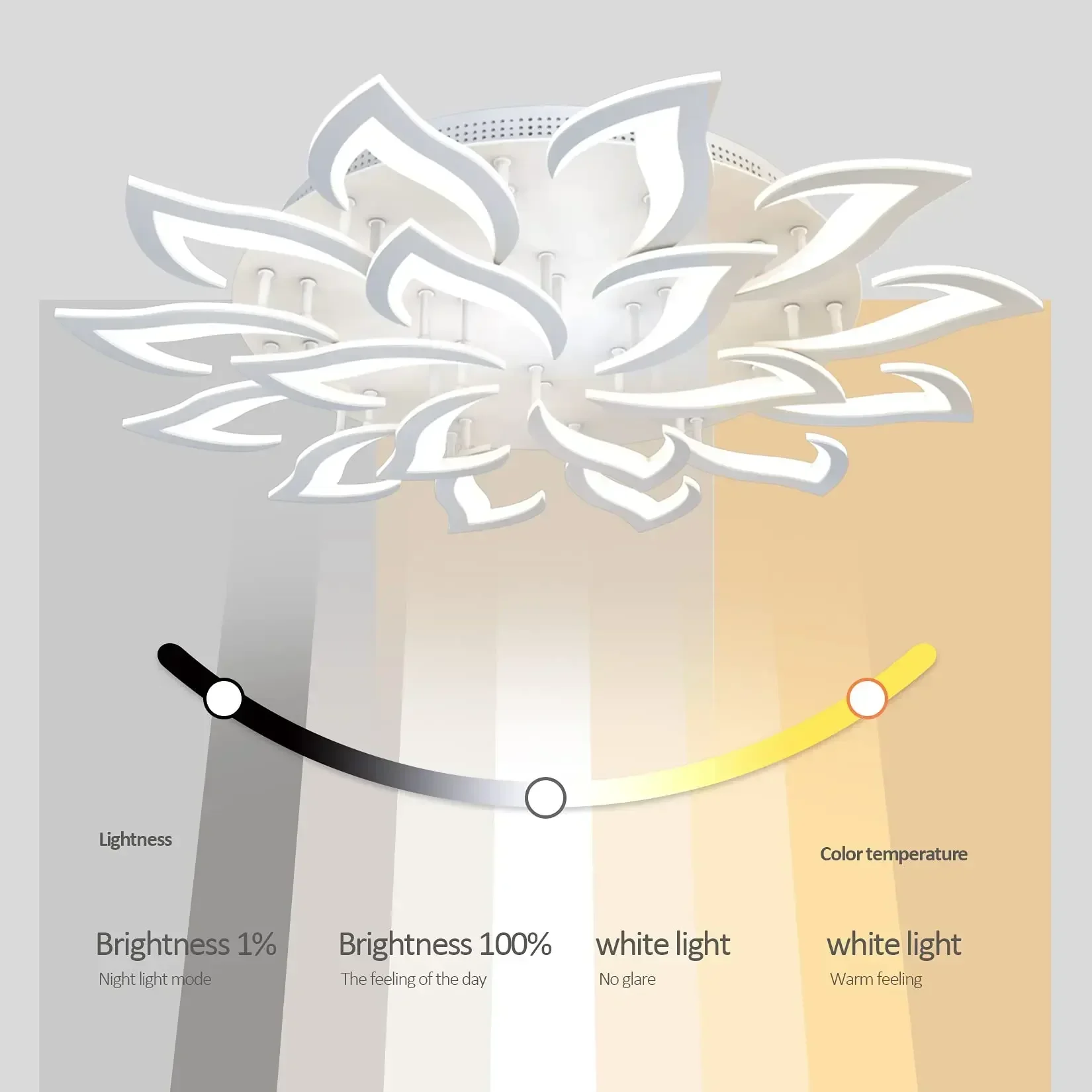 Designer LED Petal Chandelier  - Interior Design Kitchen Modern review and price