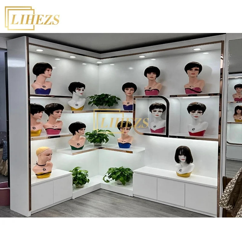 custom.Modern Luxury Wig Displ - Interior Designer review and price