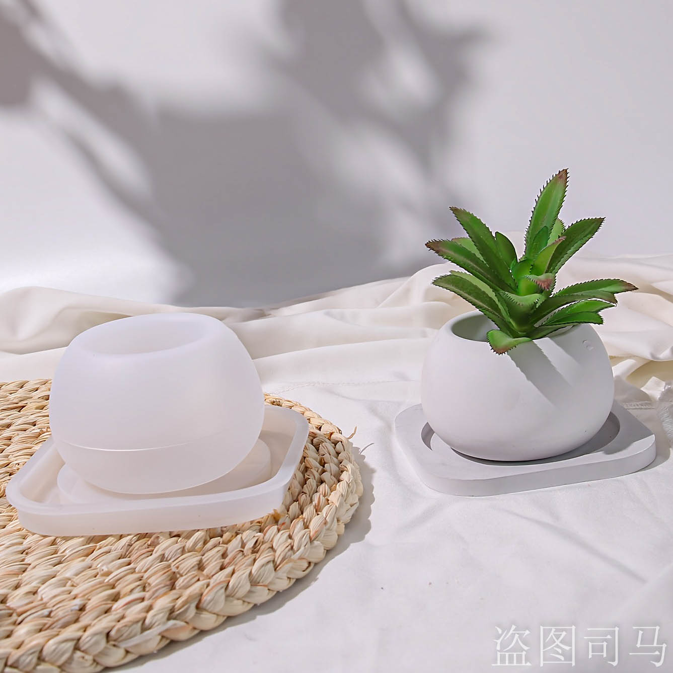 Concrete Flower Pot Mold with  - Terrazzo Pot Cement review and price