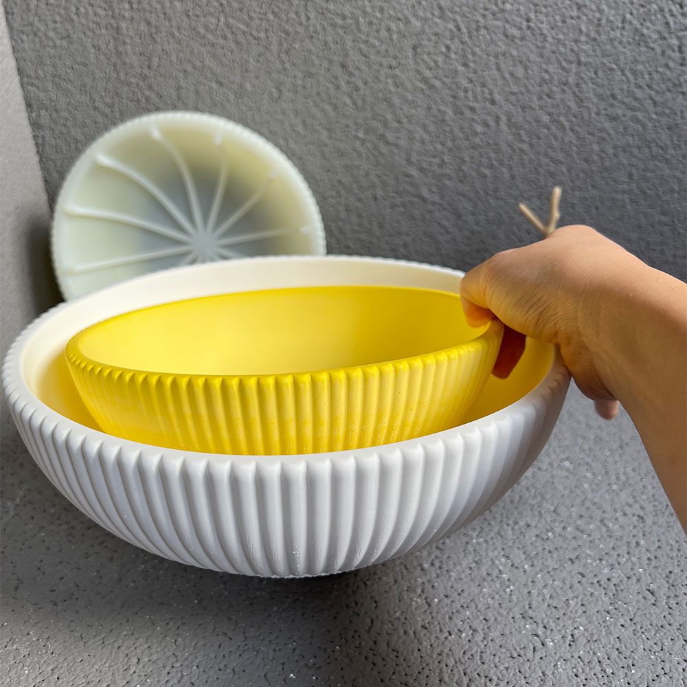 DIY Storage Bowl Gypsum Terraz - Terrazzo Pot Cement review and price