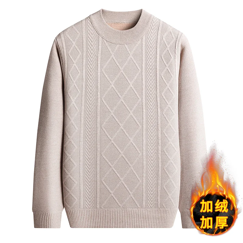 Cold Weather Men Knitted Pullo - Interior Design Warm review and price
