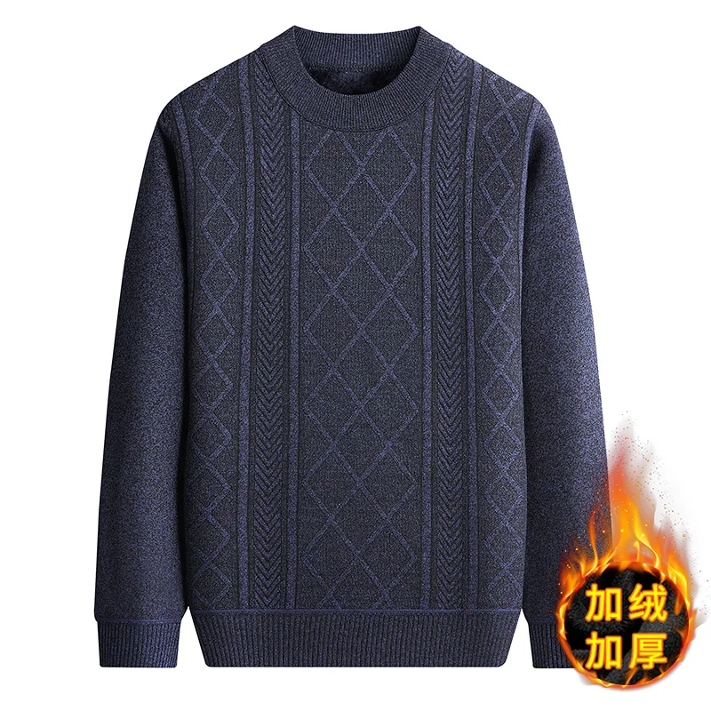 Cold Weather Men Knitted Pullo - Interior Design Warm review and price