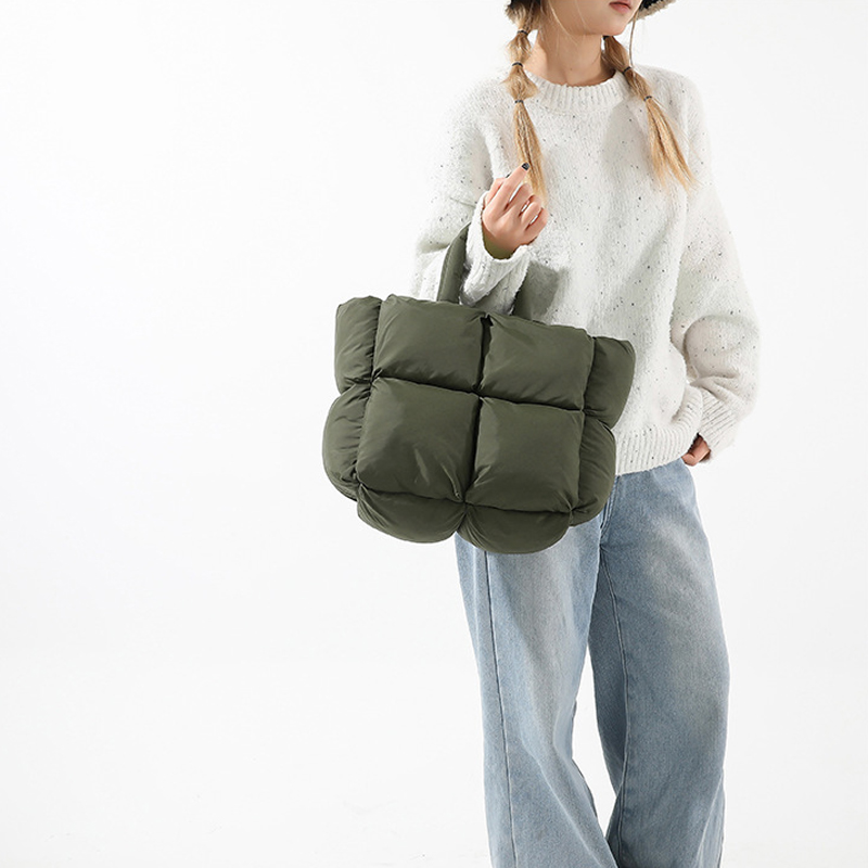 Fashion Soft Puffer Tote Bag D - Interior Design Warm review and price