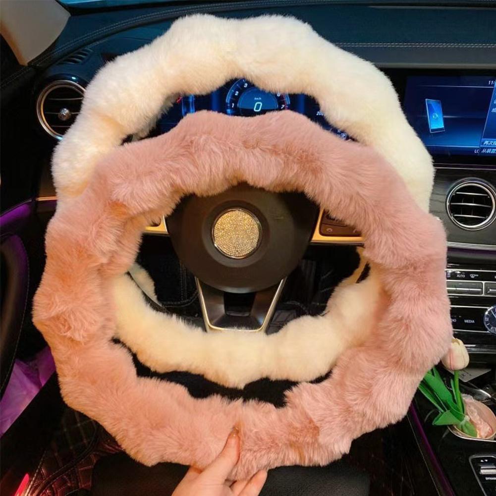 Fluffy Car Steering Wheel Cove - Interior Design Warm review and price