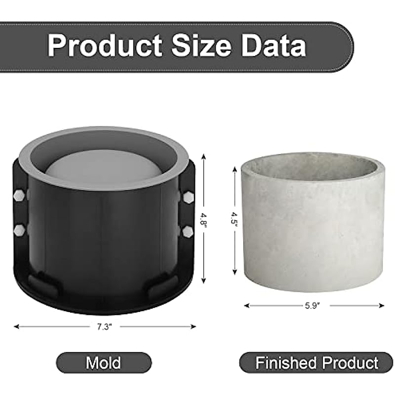 Silicone Molds for Cement Pots - Terrazzo Pot Cement review and price