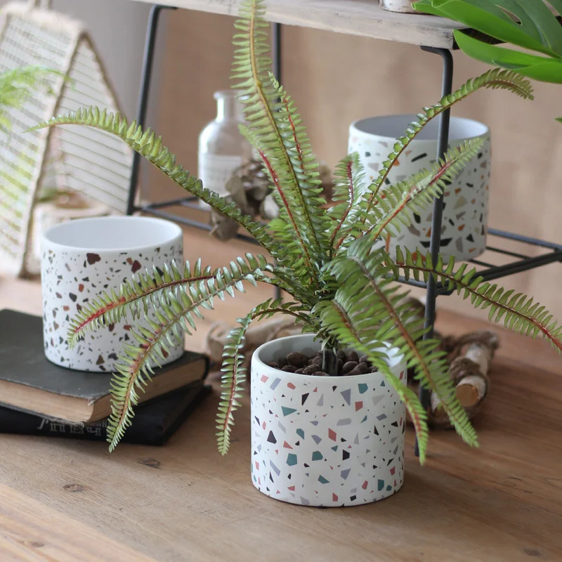 Concrete Candle Cup Vessel Sil - Terrazzo Pot Cement review and price