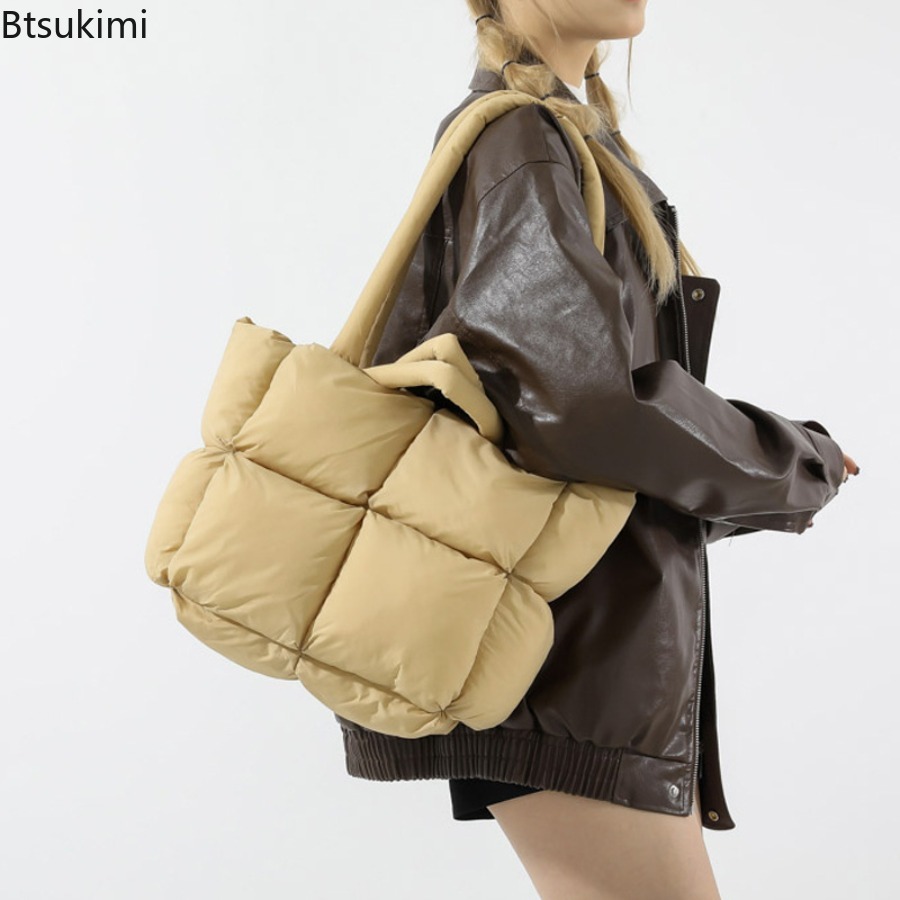 Fashion Soft Puffer Tote Bag D - Interior Design Warm review and price