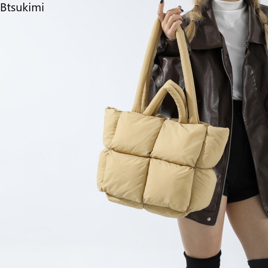 Fashion Soft Puffer Tote Bag D - Interior Design Warm review and price