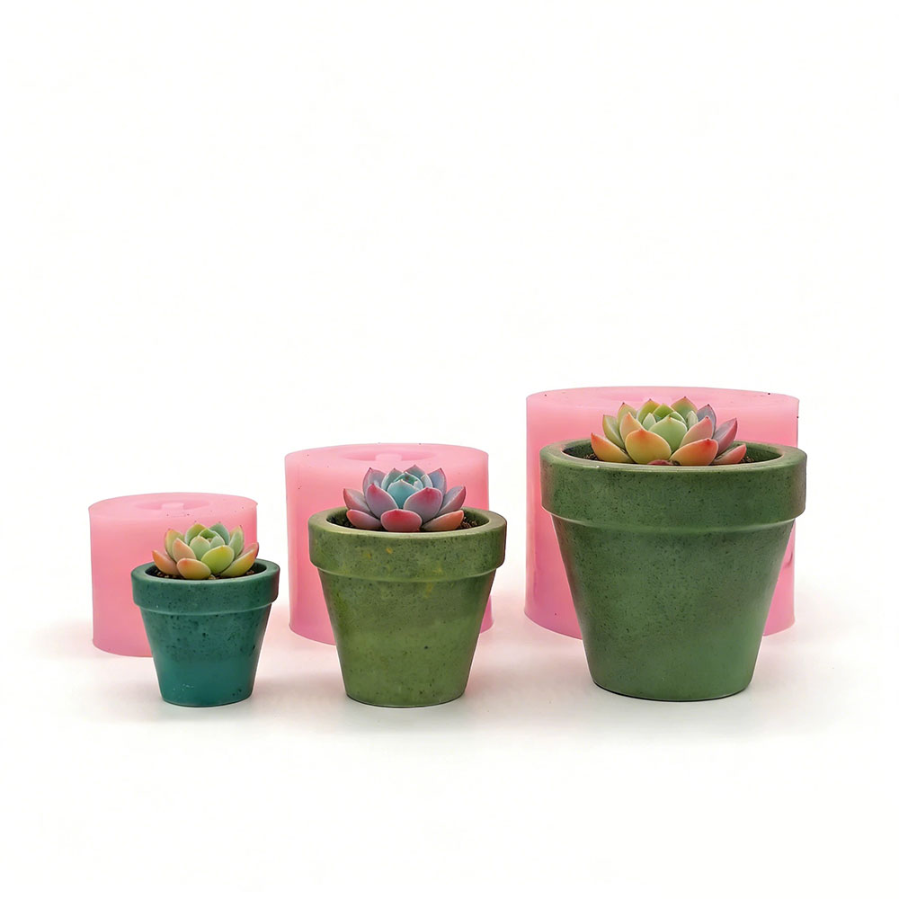 Mini Succulent Planter Silicon - Terrazzo Pot Cement review and price
