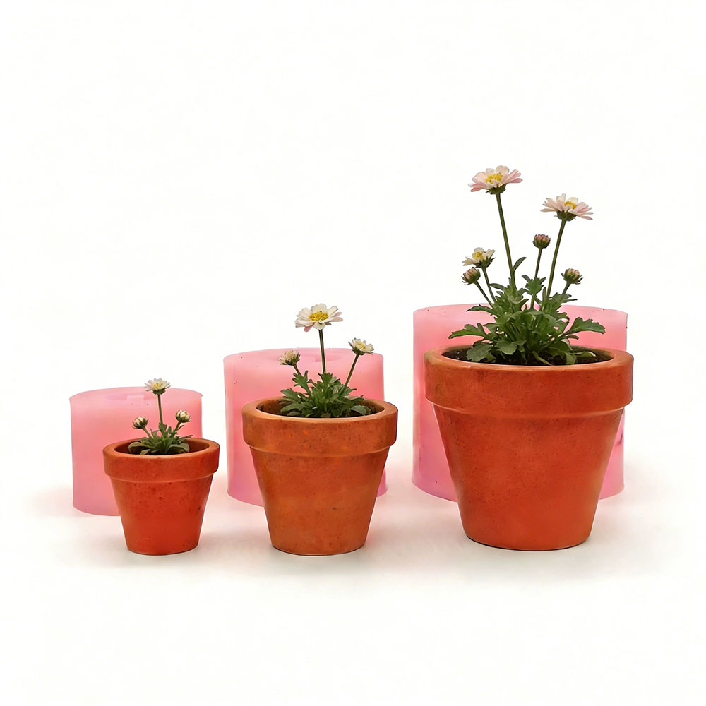 Mini Succulent Planter Silicon - Terrazzo Pot Cement review and price