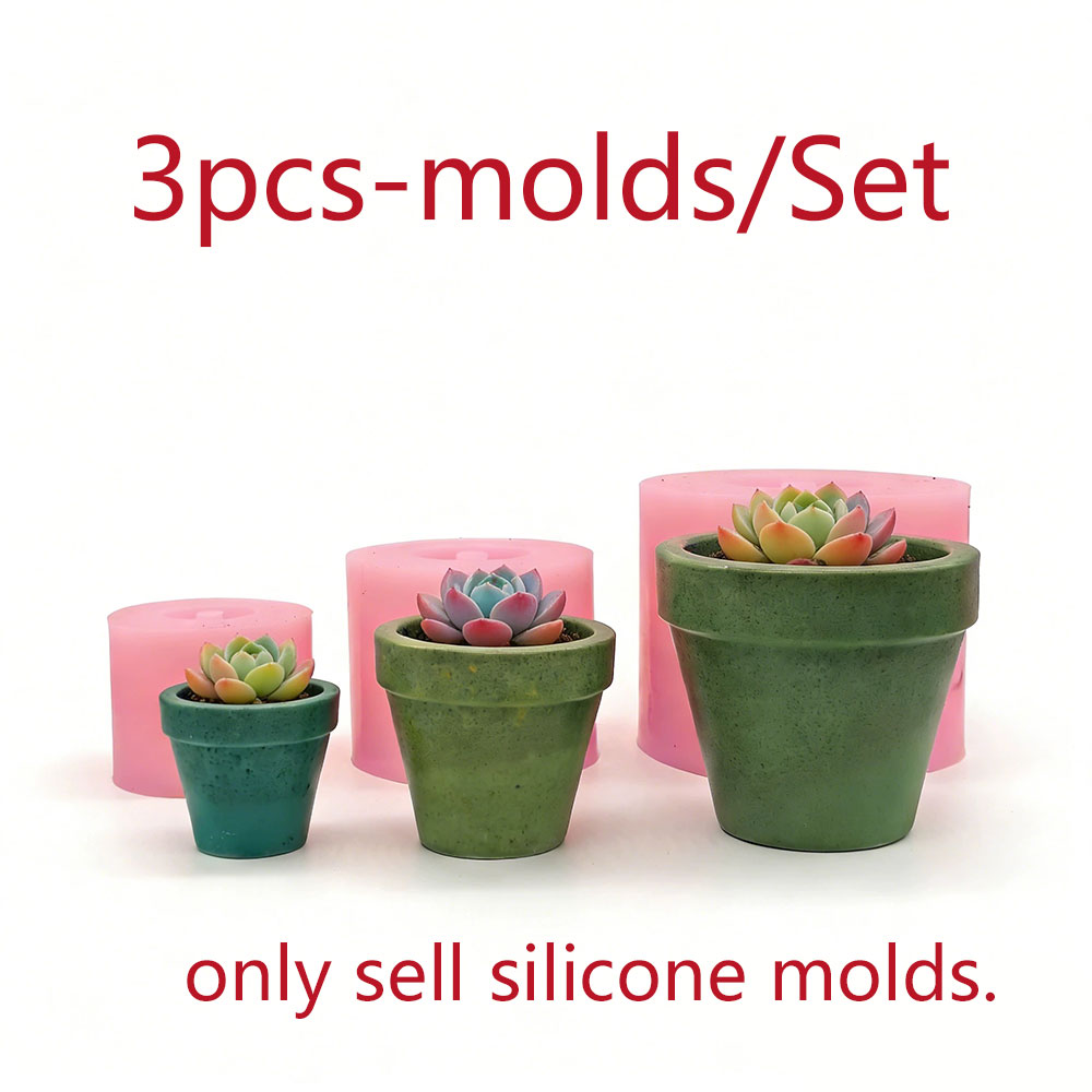 Mini Succulent Planter Silicon - Terrazzo Pot Cement review and price