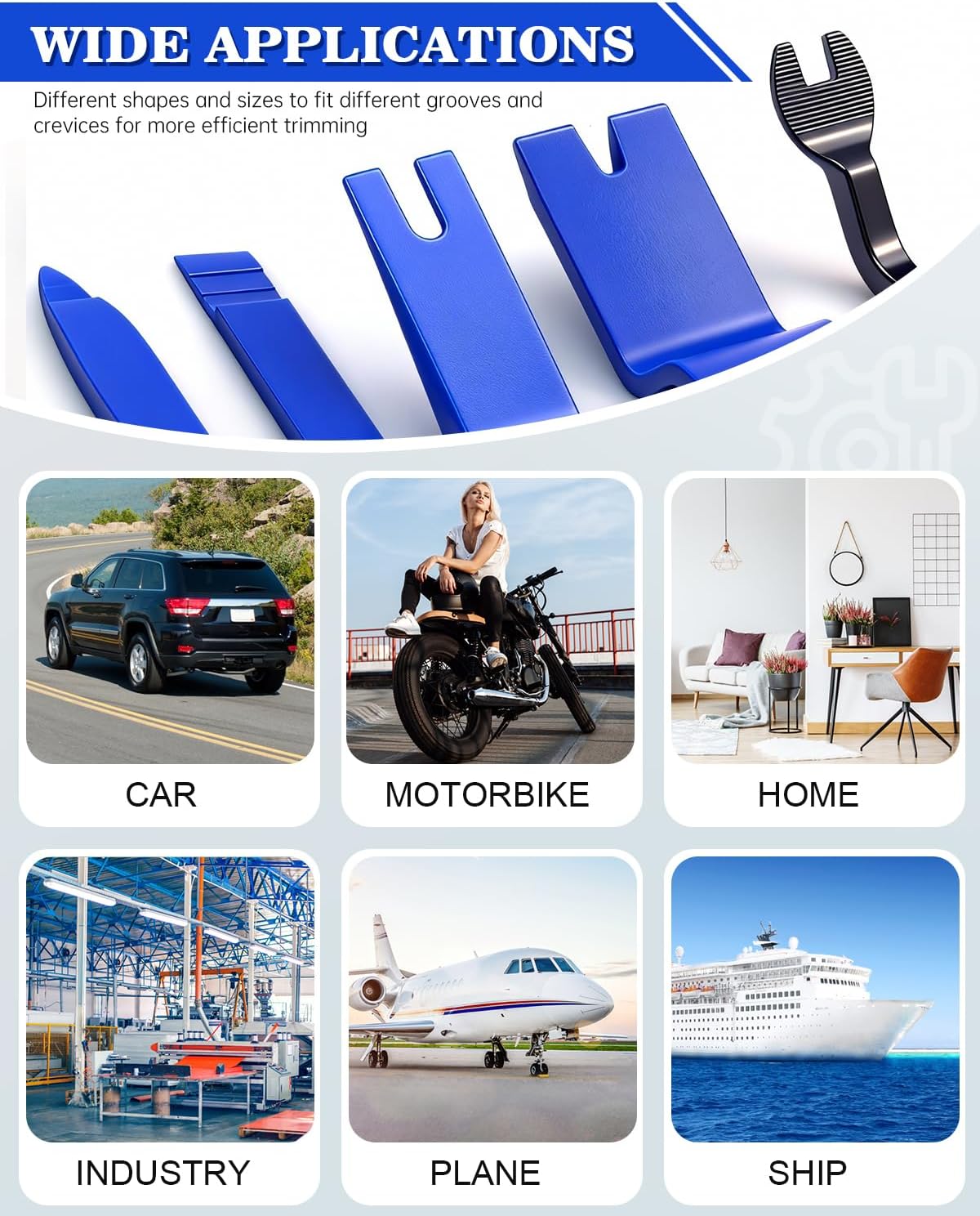 8pcs Car Hand Tool Set Car Dis - Interior Design Tools review and price