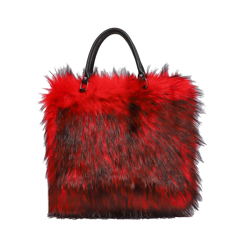 Faux Fur Shoulder Bag Winter F - Interior Design Warm review and price