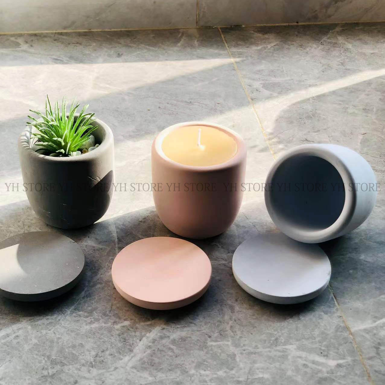 Cement Box Silicone Molds Terr - Terrazzo Pot Cement review and price