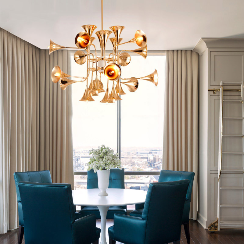 Nordic Trumpet Pendant Lamp fo - Interior Design Kitchen Modern review and price
