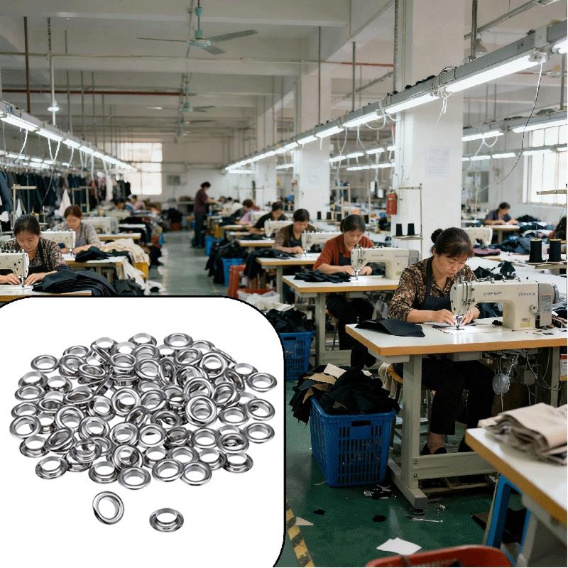 86pcs 6mm stainless steel eyel - Linen Curtain Eyelet review and price