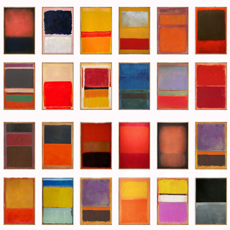 Wall Decor, Mark Rothko Poster - Interior Designer review and price