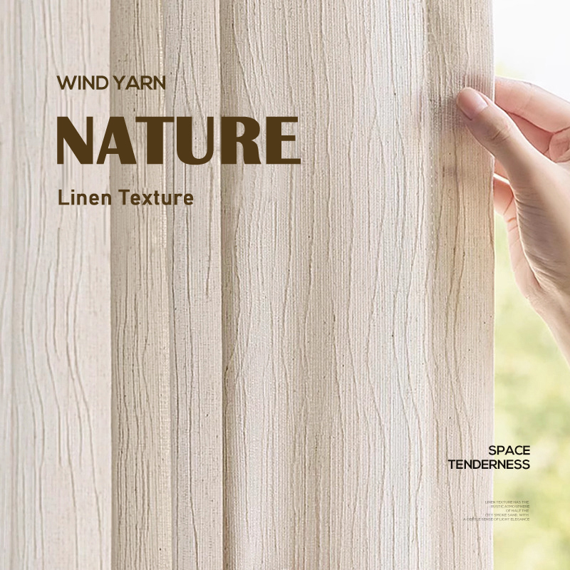Custom Size Jacquard Linen Sem - Linen Curtain Eyelet review and price