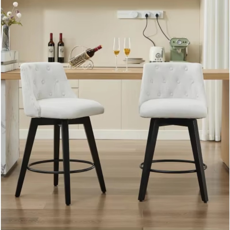 Modern style fabric bar stool  - Interior Design Kitchen Modern review and price